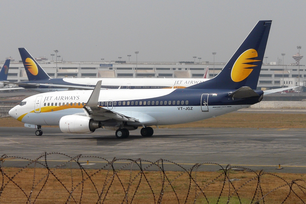 Boeing 737 76N, Jet Airways JP6461678