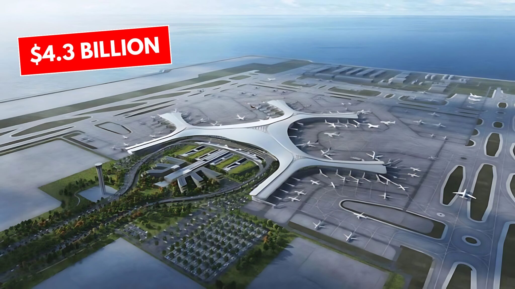 China Unveils Plan for World’s Largest Artificial Island Airport