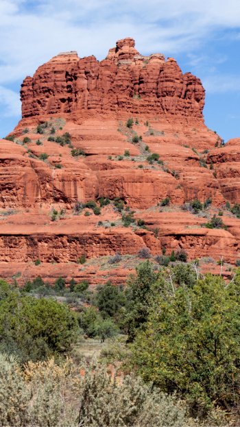 Private Flights to Bell Rock in in Sedona, Arizona