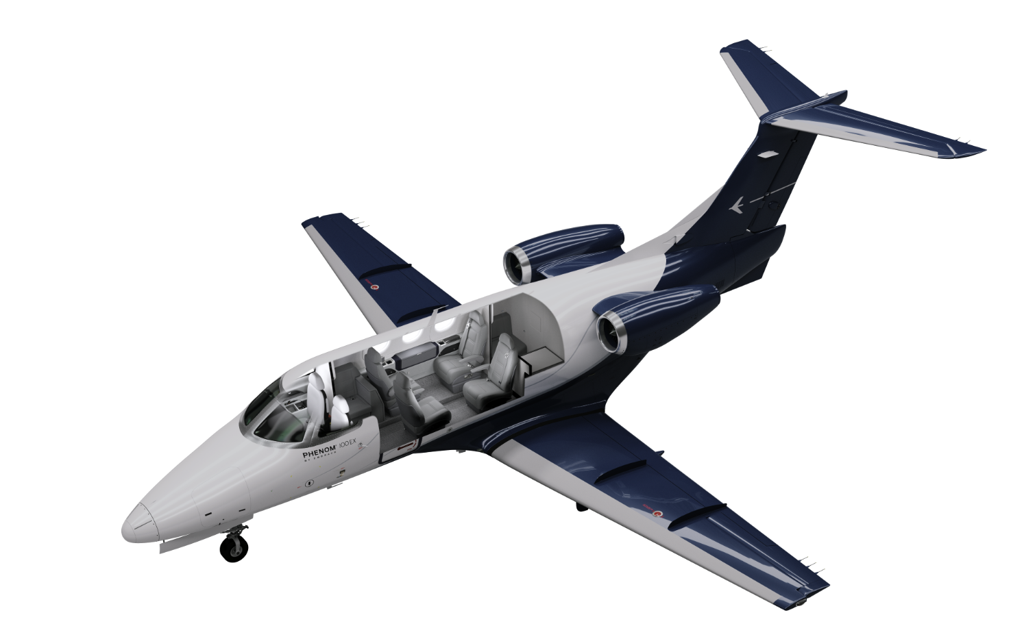 Passenger Configuration of the Phenom 100