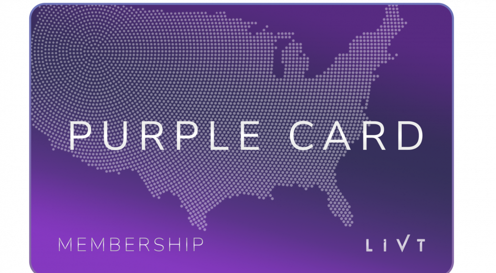 Just Purple Card